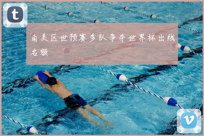 南美区世预赛多队争夺世界杯出线名额